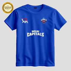 Delhi Capitals Team Fan T-Shirt |  Male & Female Fan Jersey