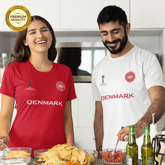 Denmark Football Team Fan T-Shirt – 2026 Football World Cup TShirt