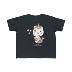 Unicat Mermaid Unicorn Kid Girls Tee