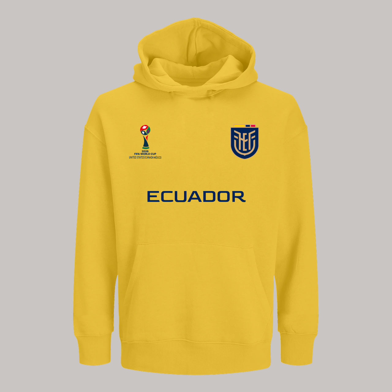 Ecuador Soccer Team Fan Hoodie – 2026 World Cup Football Sweatshirt