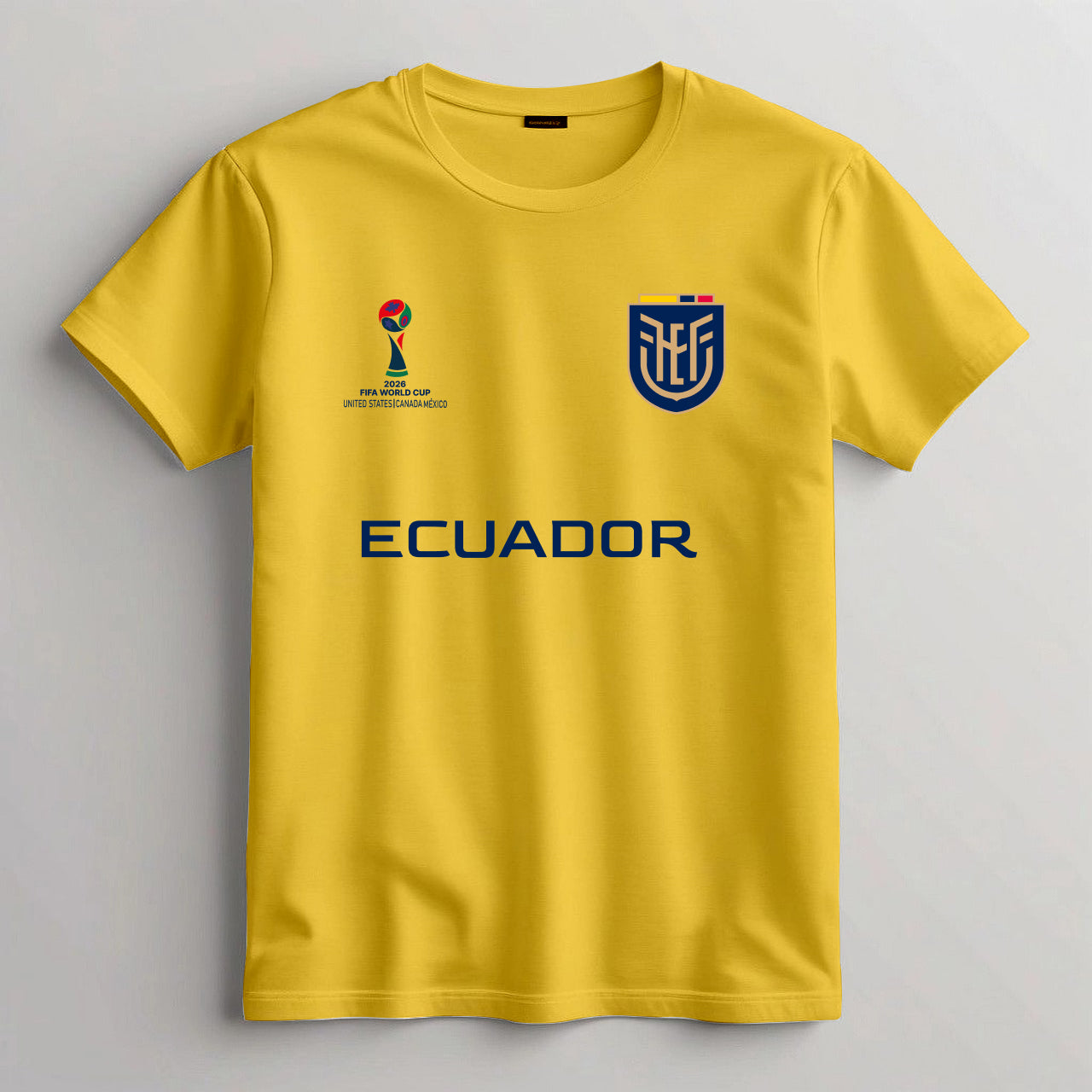 Ecuador Football Team Fan T-Shirt – 2026 Football World Cup TShirt