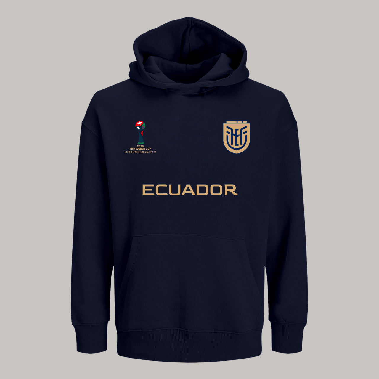 Ecuador Soccer Team Fan Hoodie – 2026 World Cup Football Sweatshirt