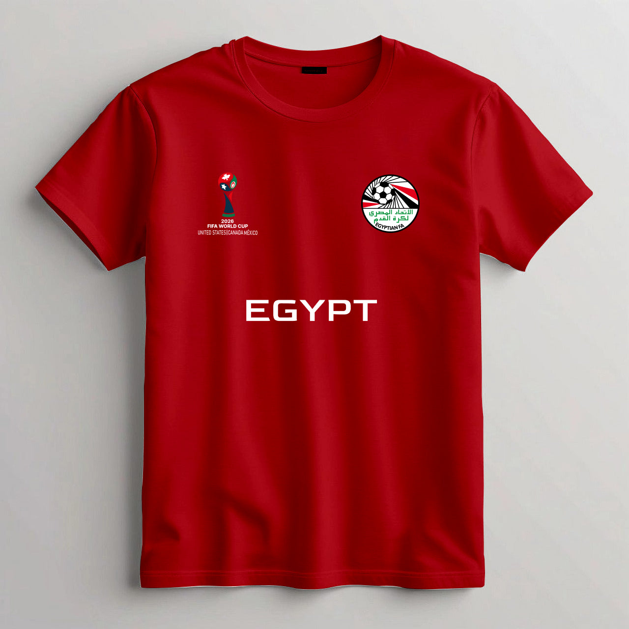 Egypt Football Team Fan T-Shirt – 2026 Football World Cup TShirt