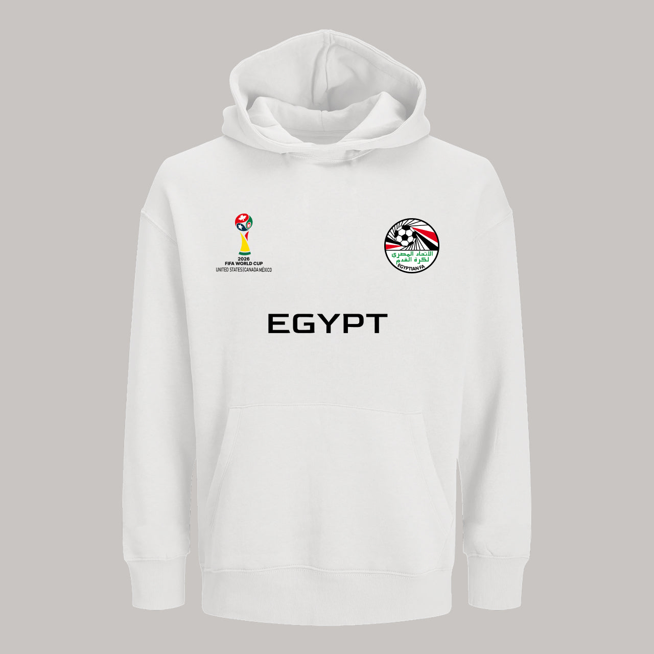 Egypt Soccer Team Fan Hoodie – 2026 World Cup Football Sweatshirt
