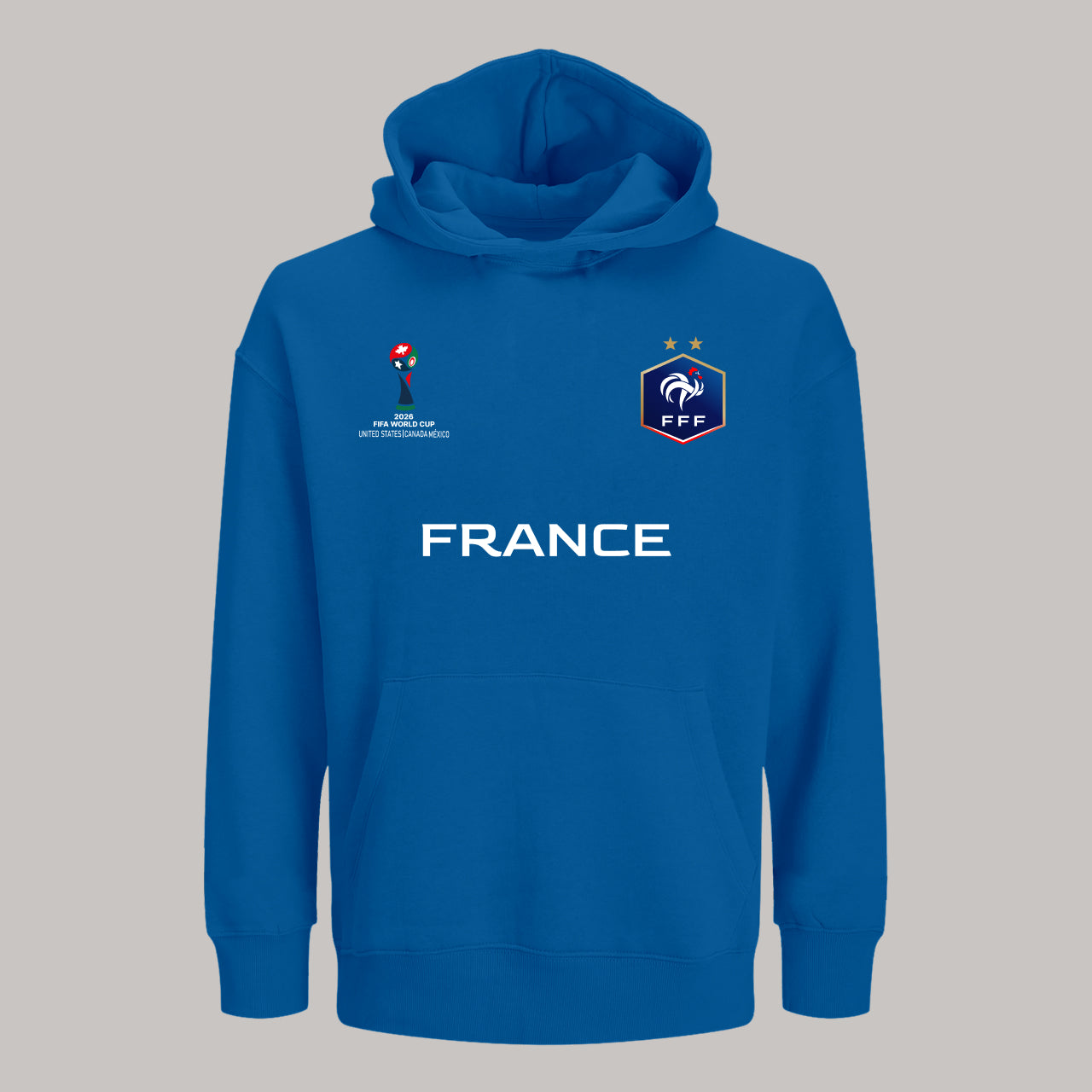 France Soccer Team Fan Hoodie – 2026 World Cup Football Sweatshirt