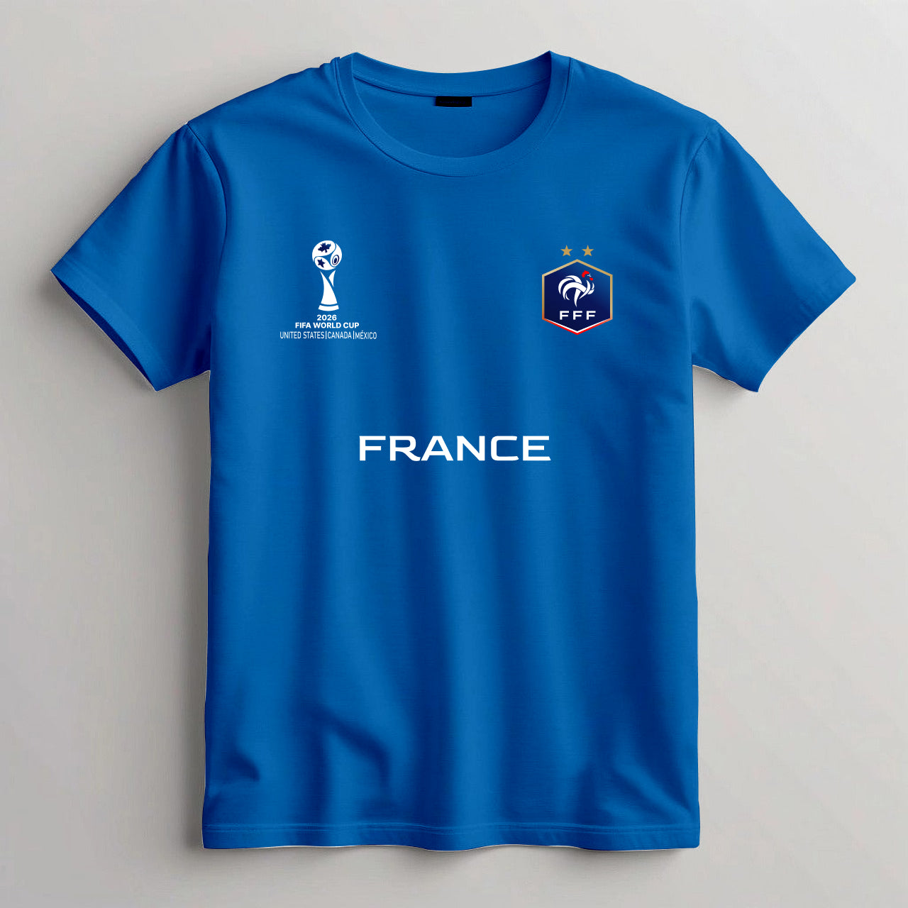 France Football Team Fan T-Shirt – 2026 Football World Cup TShirt