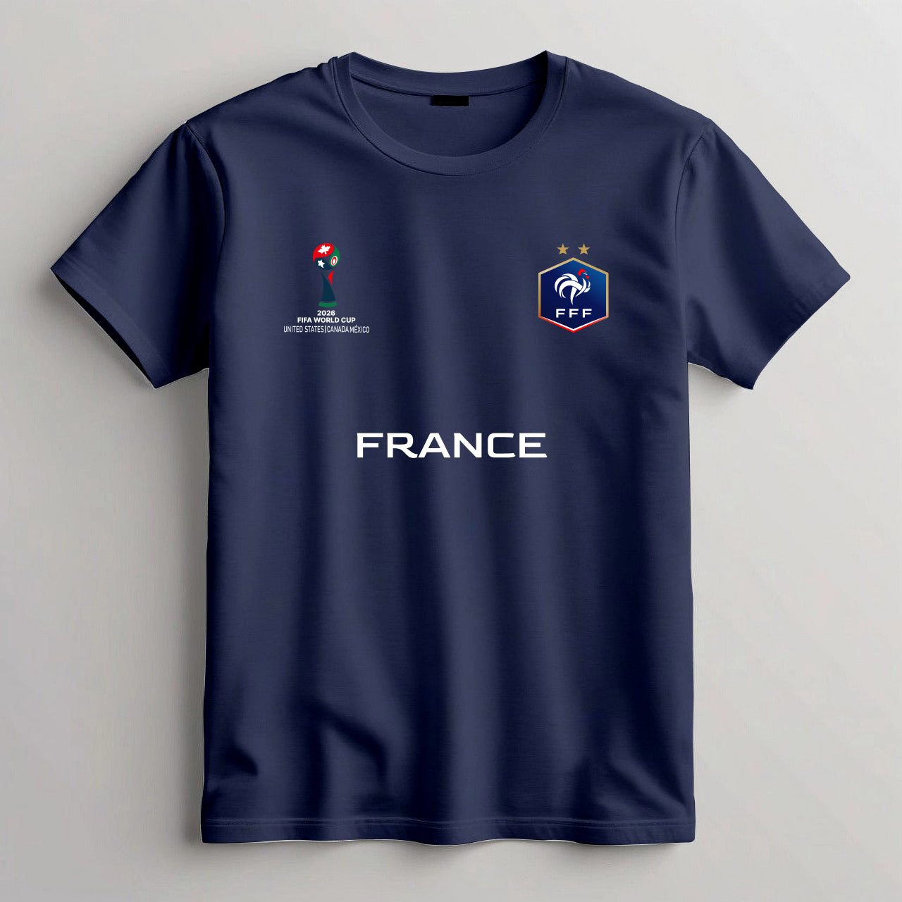 France Football Team Fan T-Shirt – 2026 Football World Cup TShirt