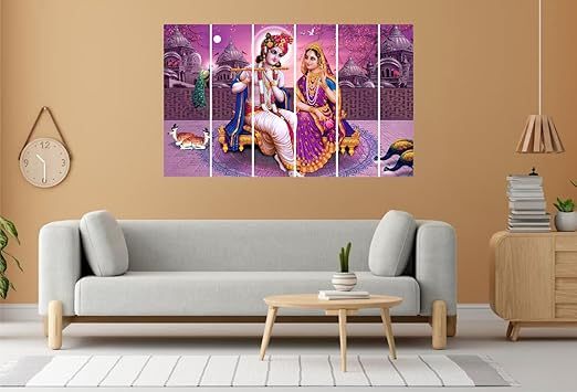 Set Of 5 Wall Painting multiple Frame For Home Decoration, Living