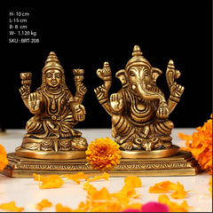 BRASS GANESH LAXMI