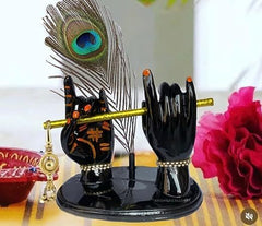 Home Decoration Showpiece Krishna Hand Statue Idol for Gift Living