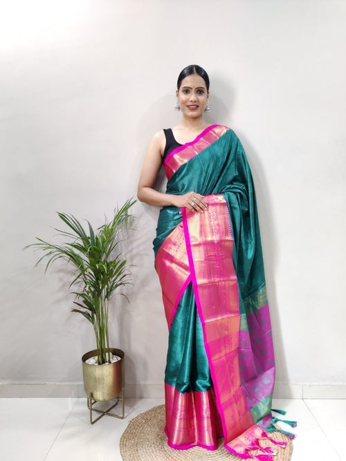 Tapsi Rama pink Saree