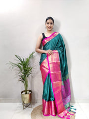 Tapsi Rama pink Saree