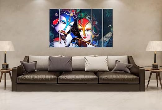 Set Of 5 Wall Painting multiple Frame For Home Decoration, Living