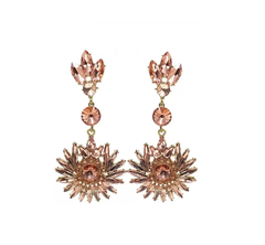 Earrings for Women and Girls Alloy Plug Earring (Color-GOLD)