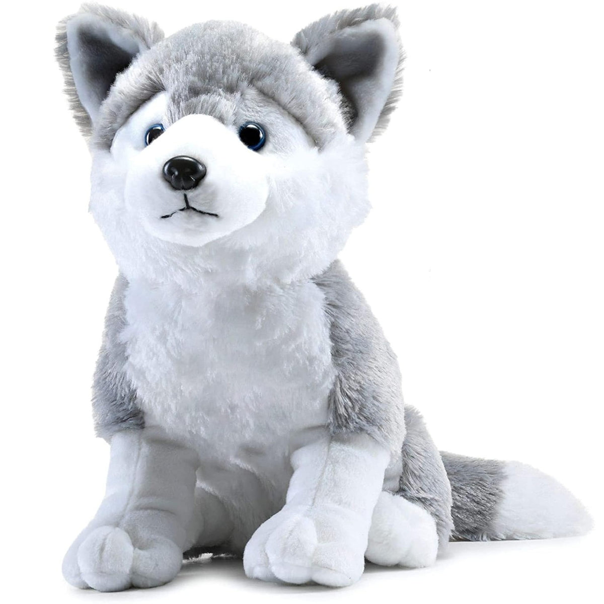 Plush Husky Dog Stuffed Animal Puppy Soft Toy, Adorable Gifts for Kids