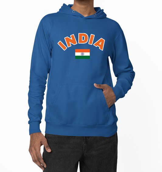 Indian unisex Cricket T20 ICC World Cup 2024 Hoodie | India's Pride Indian Cricket Team 2024 | Cozy, Warm, Comfortable Hoodie