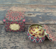 Dried Floral Scented Candles