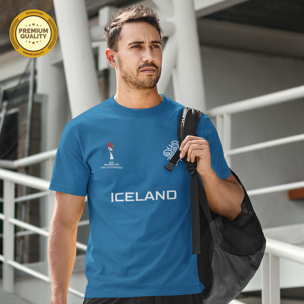 Iceland Football Team Fan T-Shirt – 2026 Football World Cup TShirt