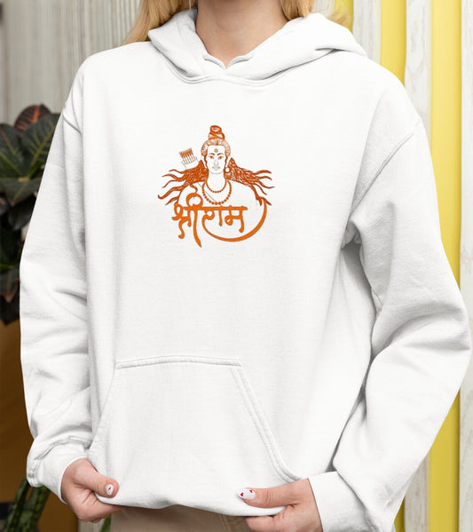 Jai Shree Ram, Ayodhya Ram, Gift hoodie, Sri Ram hoodie, Motivation, Jai Shree Ram, Worship, Temple, Hindu, Unisex Hoodie