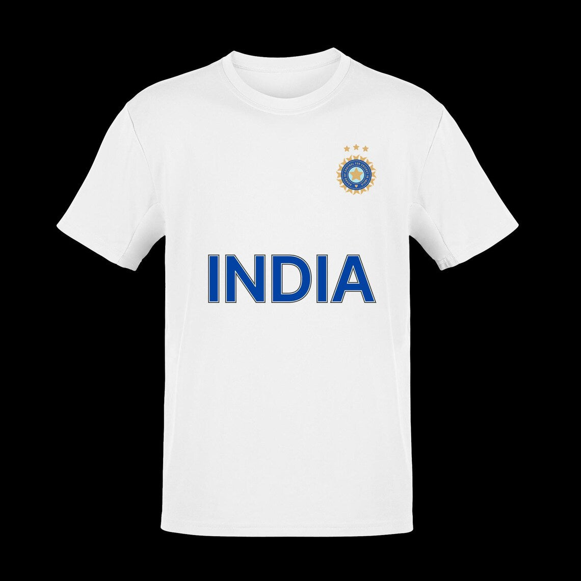 Indian Cricket Team Fan T-Shirt | Male & Female Fan Jersey | Lets Cheer Team India!!