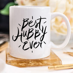 Best Hubby Ever Coffee Mug, Husband Gift, Coffee