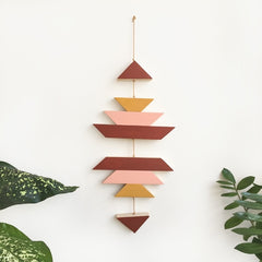 Cinnamon Small Wood Wall Hanging