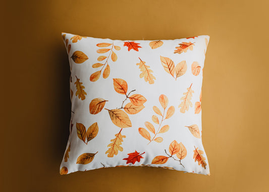 Fall Leaves Pillow Cover |  Thanksgiving decor | Farmhouse Pillows |