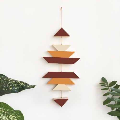 Cinnamon Small Wood Wall Hanging