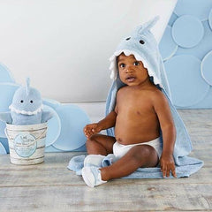 Let the Fin Begin Shark 4-Piece Bath Gift Set (Blue)