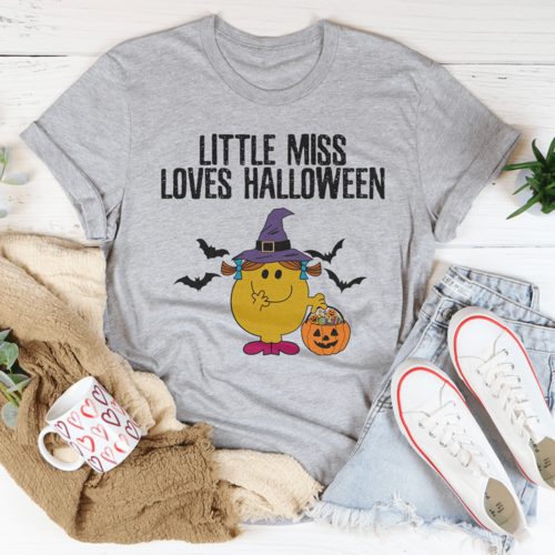 Little Miss Loves Halloween Tee