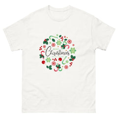 Christmas Printed Cotton Men's T-Shirt