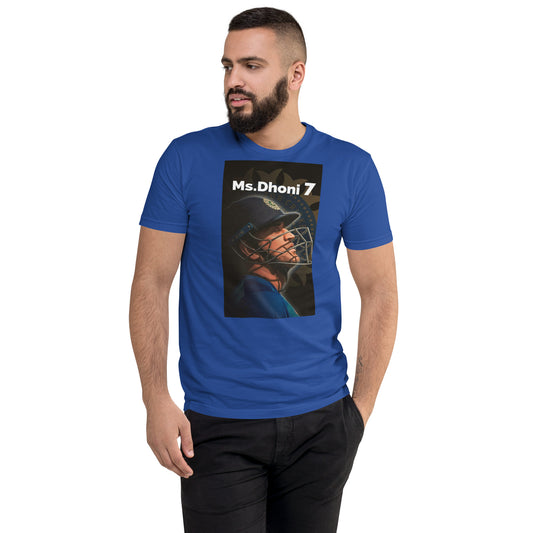 MS-Dhoni Cricket Short Sleeve T-shirt