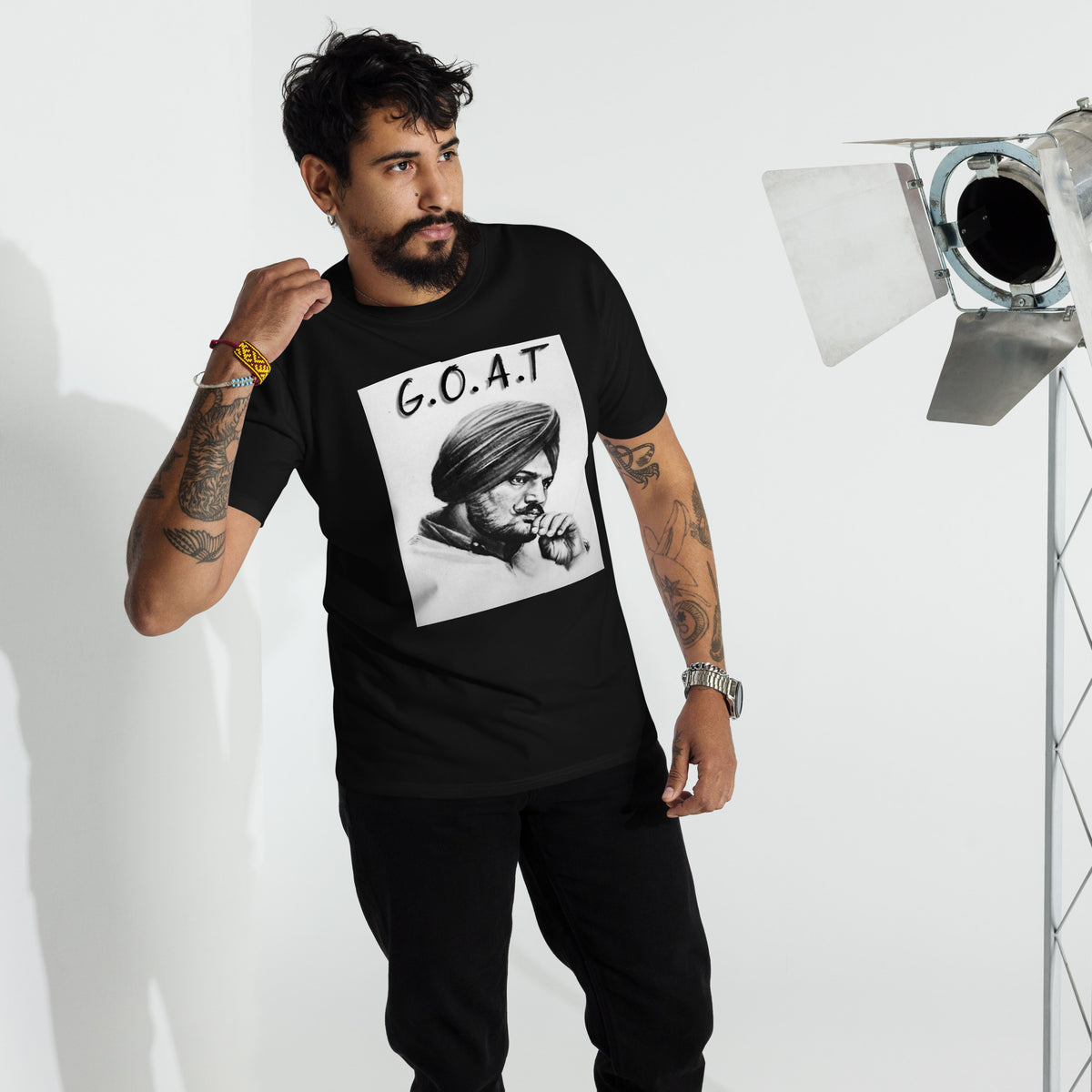 GOAT Sidhu Moosewala Printed T-shirt