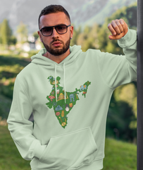 Indian Culture Hoodies, India Map Hoodie, India Flag Hoodies, Gift For Boyfriend Made In India (Copy)