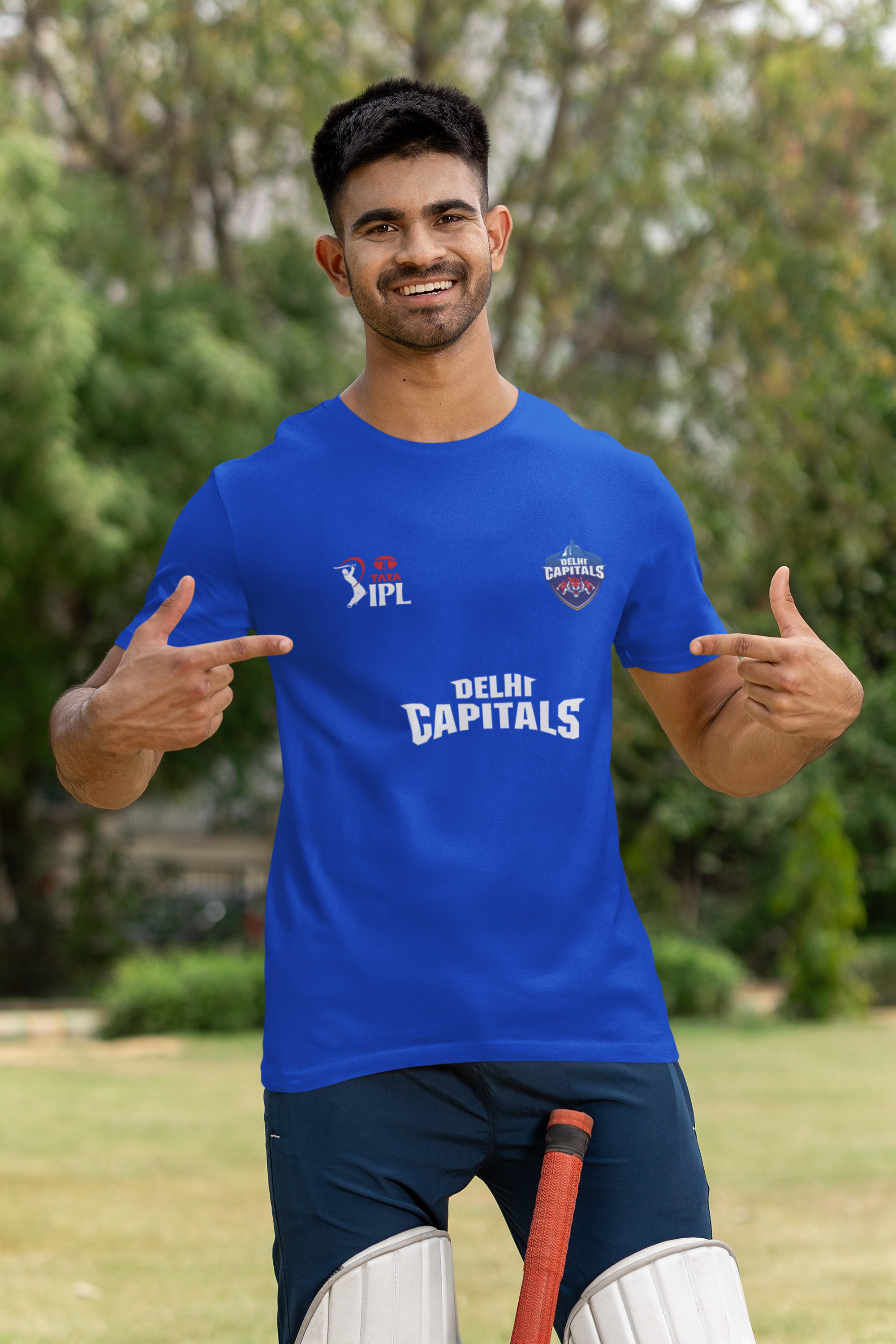 Delhi Capitals Team Fan T-Shirt |  Male & Female Fan Jersey