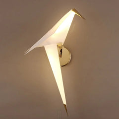 LED Origami Paper Crane Wall Lamp