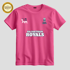 Rajasthan Royals Team Fan T-Shirt |  Male & Female Fan Jersey