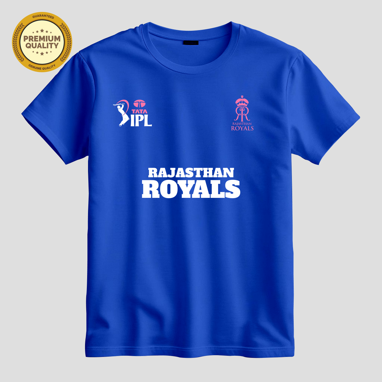 Rajasthan Royals Team Fan T-Shirt |  Male & Female Fan Jersey