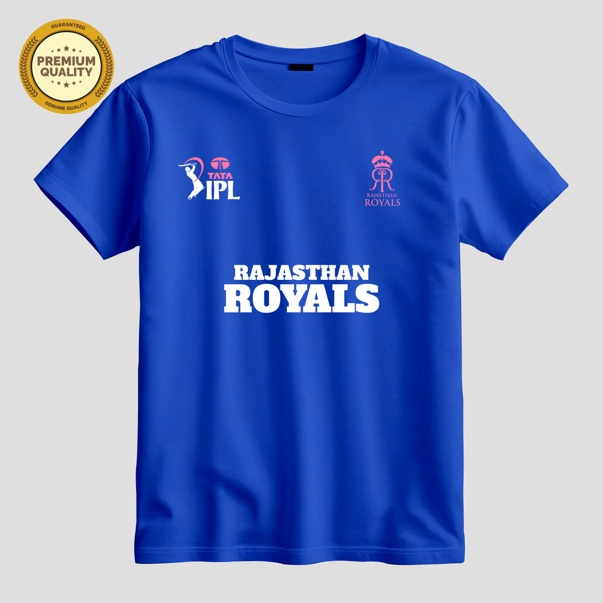 Rajasthan Royals Team Fan T-Shirt |  Male & Female Fan Jersey