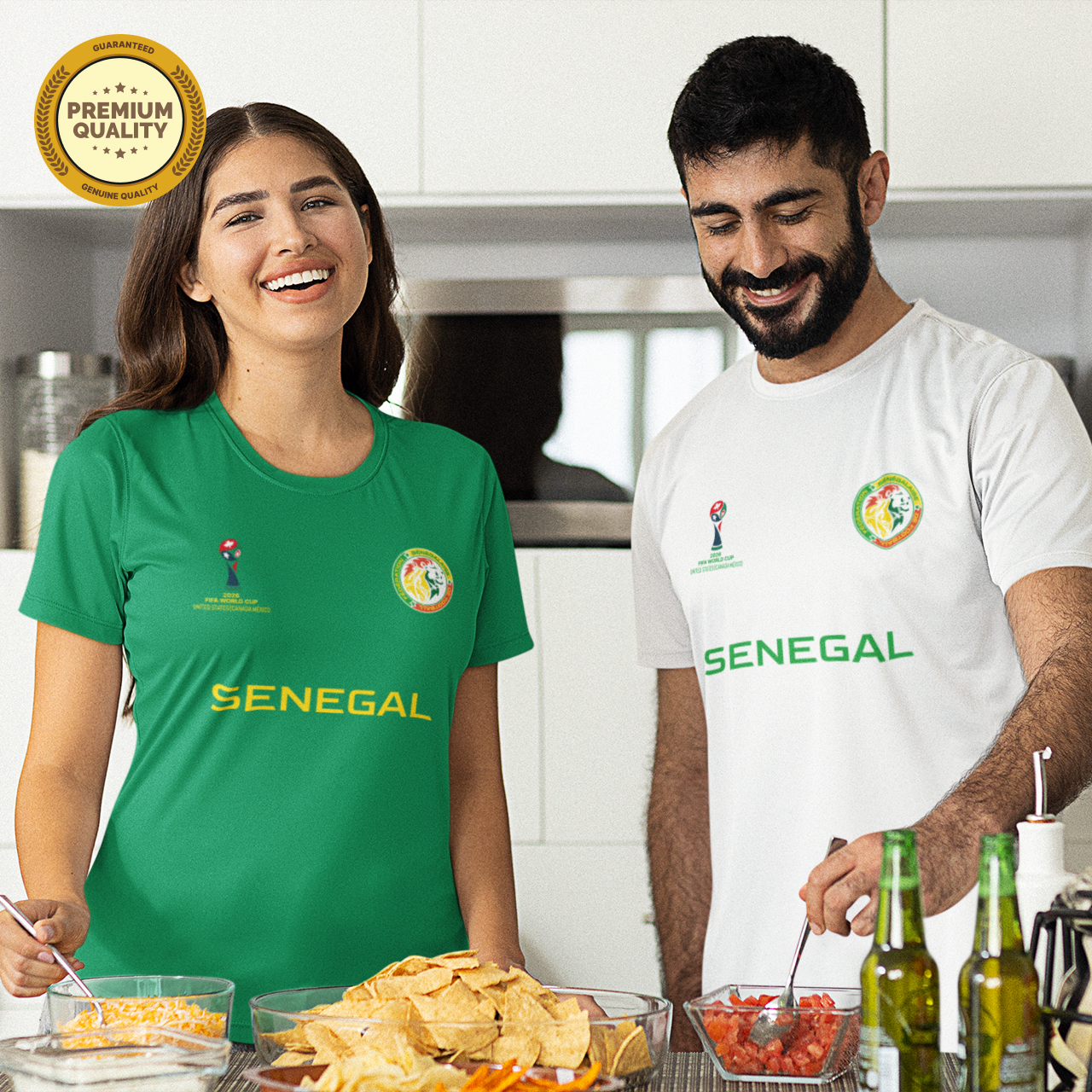 Senegal Football Team Fan T-Shirt – 2026 Football World Cup TShirt