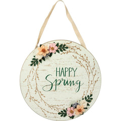 Happy Spring Wall Hanging