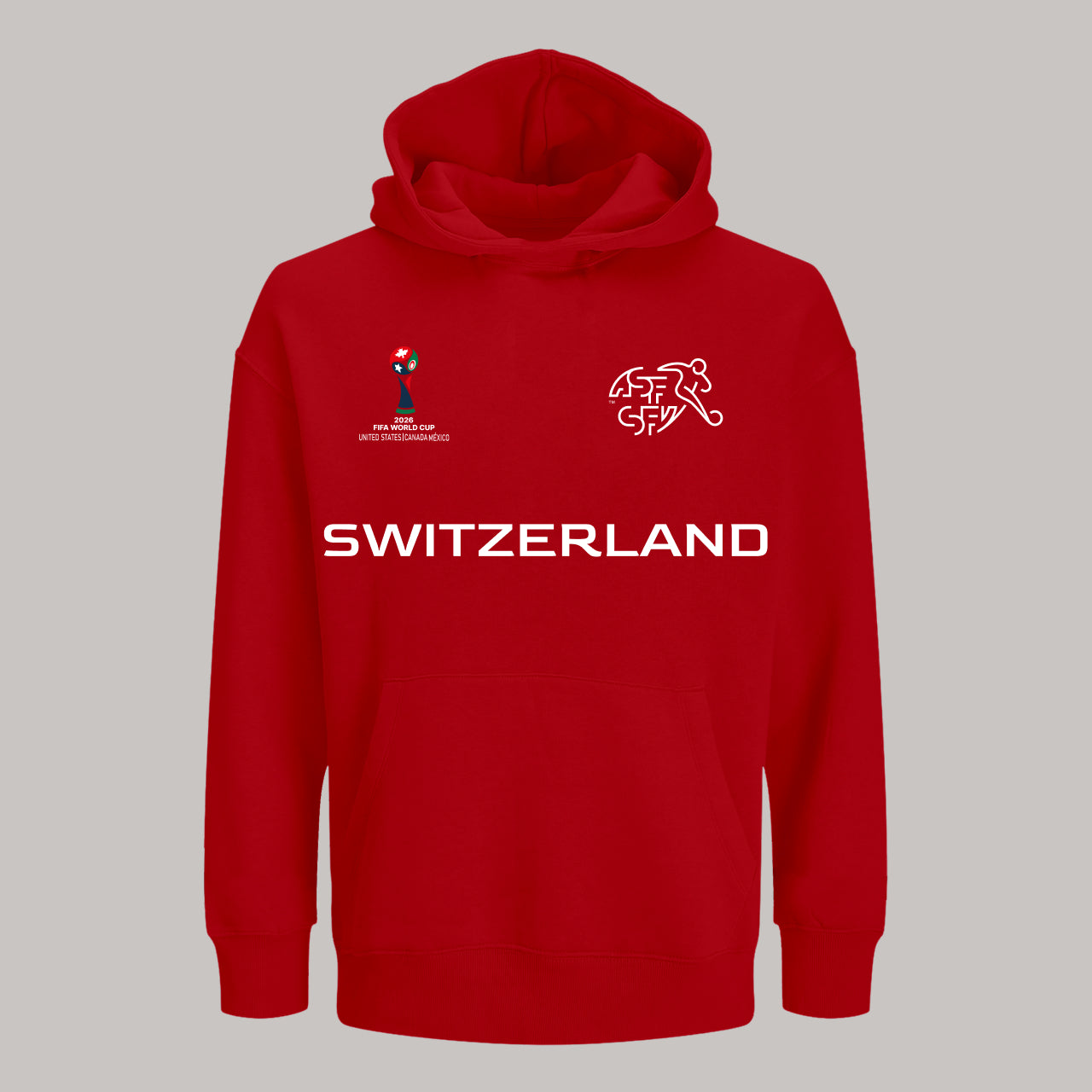 Switzerland Soccer Team Fan Hoodie – 2026 World Cup Football Sweatshirt