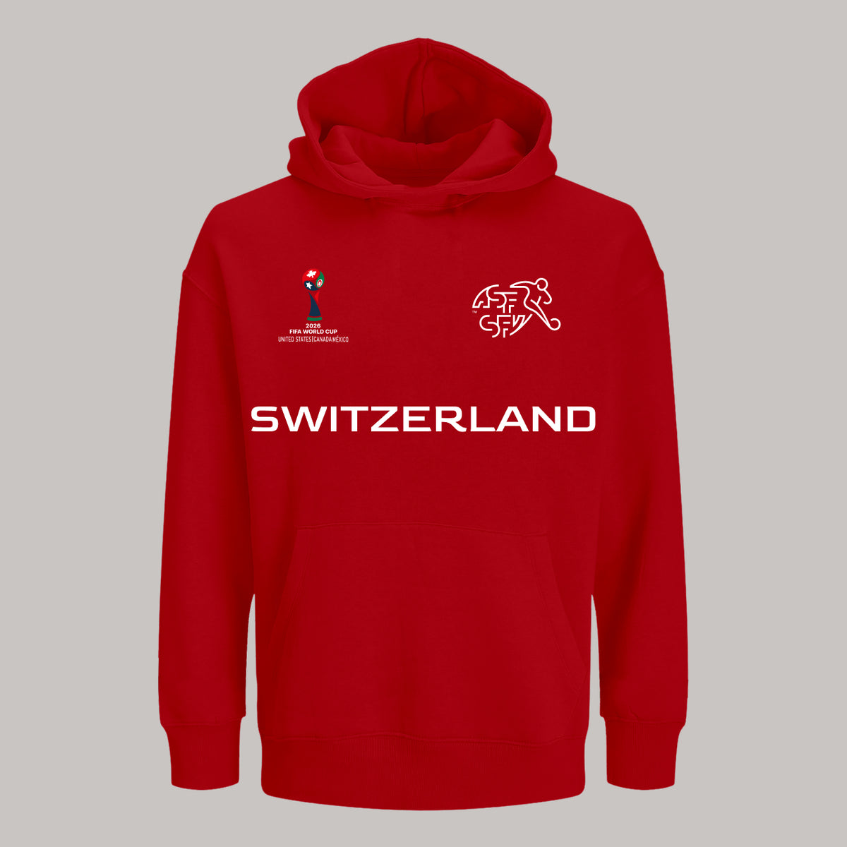 Switzerland Soccer Team Fan Hoodie – 2026 World Cup Football Sweatshirt