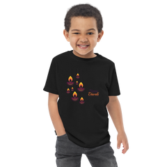 Happy Diwali kids Toddler jersey t-shirt