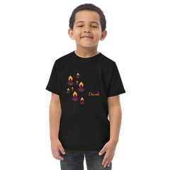 Happy Diwali kids Toddler jersey t-shirt