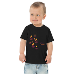 Happy Diwali kids Toddler jersey t-shirt