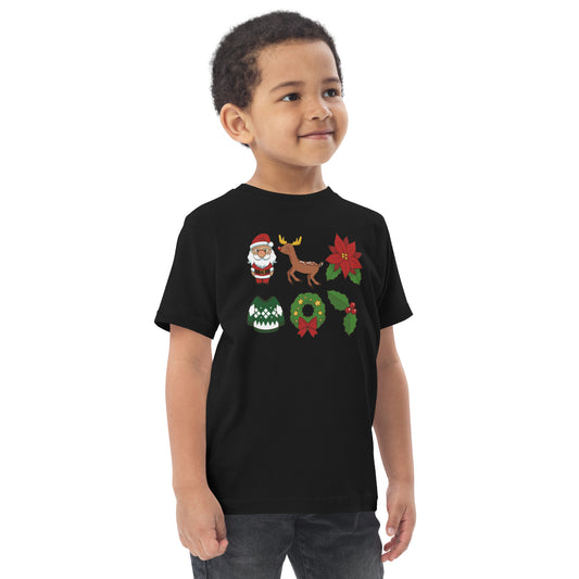 Christmas and Santa Printed Kids T-Shirt