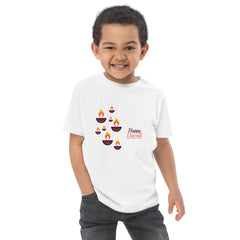 Happy Diwali kids Toddler jersey t-shirt