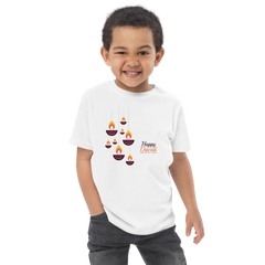 Happy Diwali kids Toddler jersey t-shirt