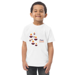 Happy Diwali kids Toddler jersey t-shirt